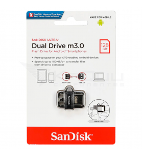 Pendrive SanDisk Ultra Dual m3.0 128GB USB 3.0