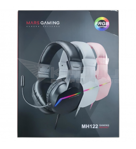 Auriculares Gaming Mars Gaming MH122 Jack 3.5 Negros