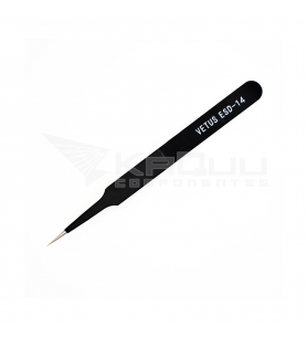 Vetus ESD-14 Pinzas Antiestáticas de Acero Inoxidable