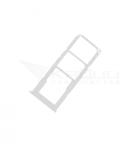 Soporte bandeja SIM / Micro SD para Samsung Galaxy M51 M515F BLANCO