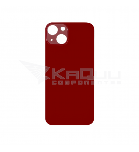 Tapa Trasera Agujero Grande para iPhone 13 A2482 Rojo