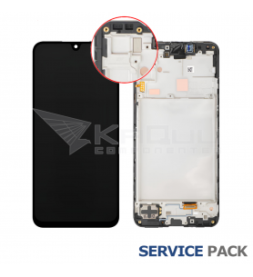 Pantalla Lcd Samsung Galaxy A16 4G A165F Marco Negro GH82-36253A Service Pack