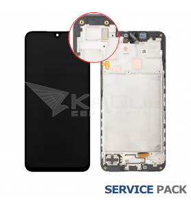Pantalla Lcd Samsung Galaxy A16 5G A166B Marco Negro GH82-36143A Service Pack