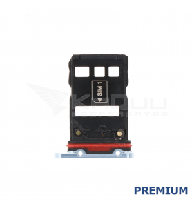 Bandeja Sim Dual para Huawei P30 Pro VOG-L29 VOG-L09 Azul Premium