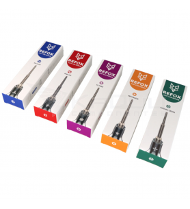 Refox RS3 Set de 5 Destornilladores Magnéticos 3D Antideslizantes