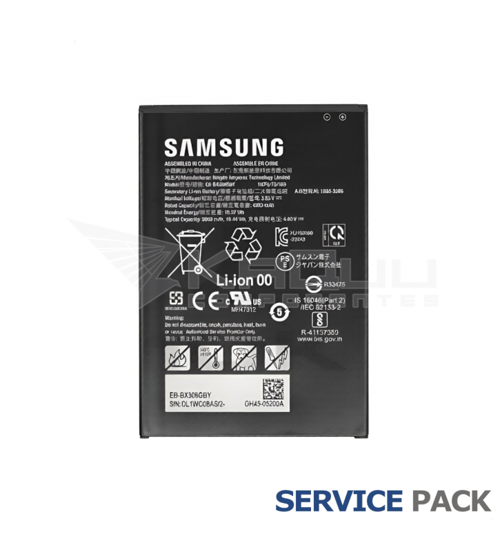 Batería 5050mAh EB-BX306GBY Samsung Galaxy Tab Active5 X306B GH43-05200A Service Pack