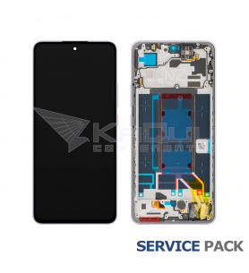 Pantalla Lcd Oppo Reno13 FS 5G, Reno13 F CPH2699 Marco Púrpura 621029000450 Service Pack