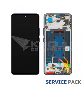 Pantalla Lcd Oppo Reno13 FS 5G, Reno13 F CPH2699 Marco Azul 621029000452 Service Pack