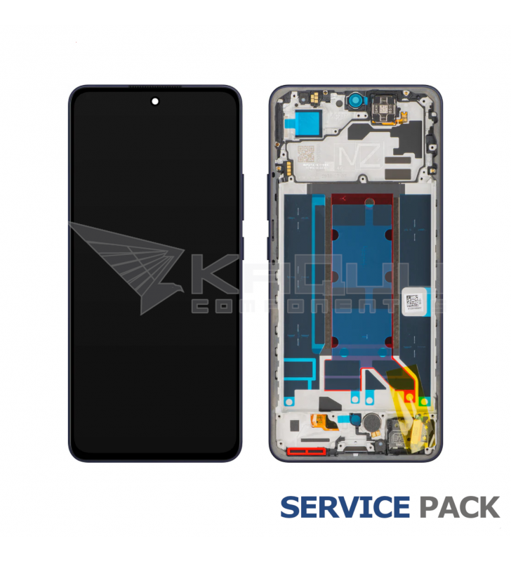 Pantalla Lcd Oppo Reno13 FS 5G, Reno13 F CPH2699 Marco Azul 621029000452 Service Pack