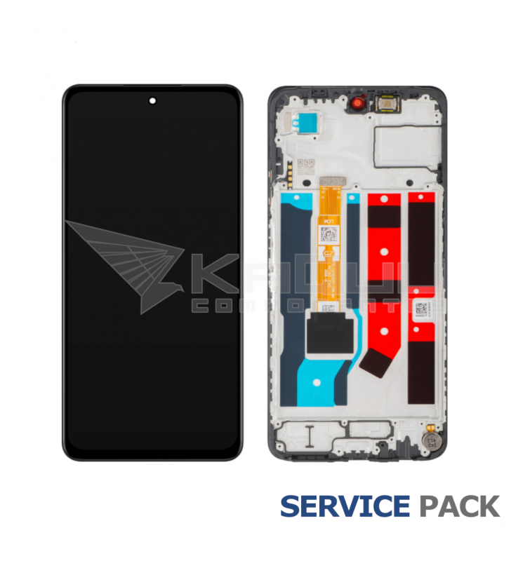 Pantalla Lcd Oppo A80 CPH2639, A3 Pro CPH2665 Marco Negro 621029000244 Service Pack