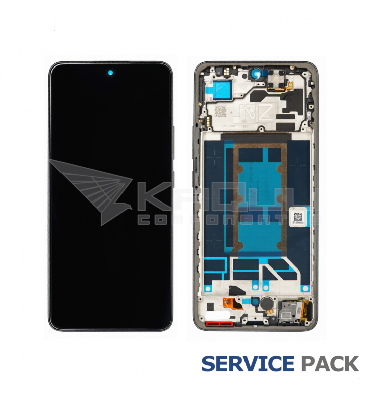 Pantalla Lcd Oppo Reno13 FS 5G, Reno13 F CPH2699 Marco Gris 621029000449 Service Pack