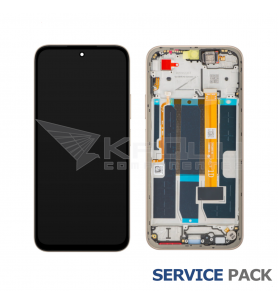 Pantalla Lcd Oppo A6 4G CPH2817 Marco Dorado 621029000744 Service Pack