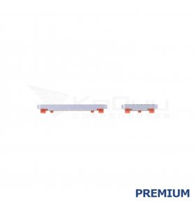 Set Botón Encendido Volumen para Xiaomi 14T Pro 2407FPN8EG Azul Premium