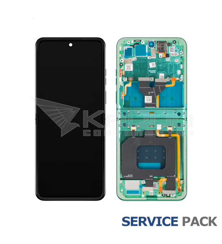 Pantalla Lcd Motorola Razr 2025, Razr 60 Marco Verde 5D68C29966 5D68C30274 Service Pack