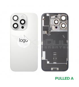 Tapa Trasera con NFC iPhone 16 Pro A3293 Blanco Pulled Grado A