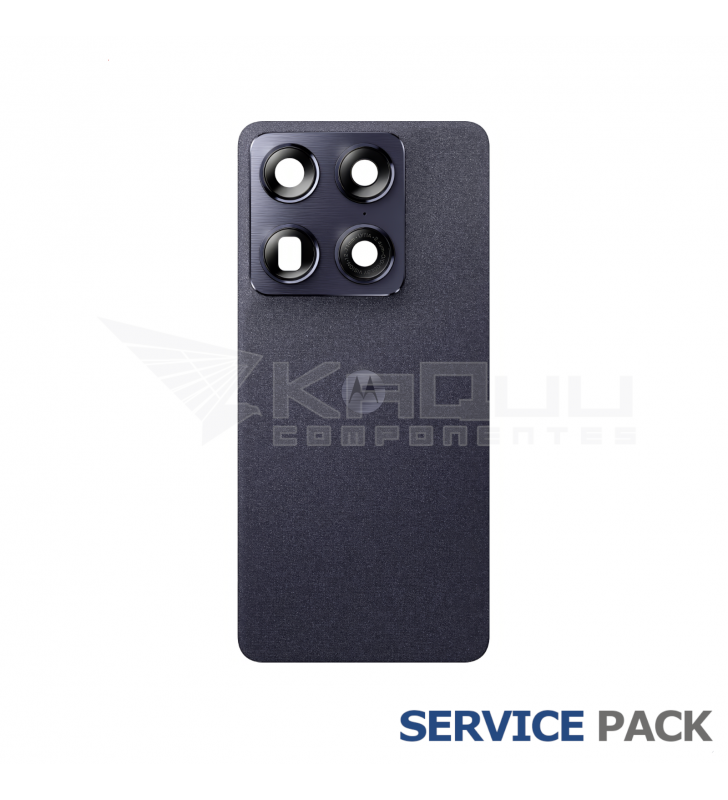 Tapa Trasera Motorola Moto Edge 70 Ultra, Signature XT2603-2 Negro 5D68C31913 Service Pack