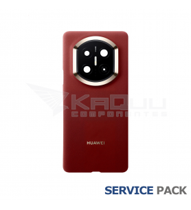 Tapa Trasera Huawei Mate X7 DEL-AL10 Rojo 02357JUN Service Pack