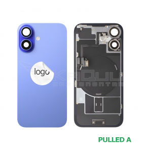 Tapa Trasera con NFC iPhone 16 A3287 Azul Pulled Grado A
