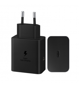 Cargador Samsung EP-T6010NBEGWW USB-C 60W Carga Ultrarrápida Negro