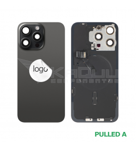 Tapa Trasera con NFC iPhone 15 Pro Max A2849 Negro Pulled Grado A