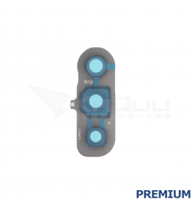 Embellecedor Cristal Cámara Lente para Samsung Galaxy S24 FE SM-S721B Negro Premium