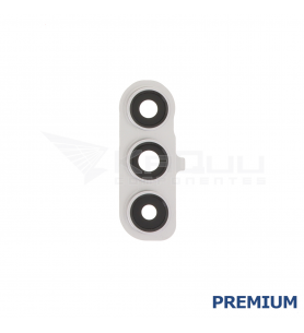 Embellecedor Cristal Cámara Lente para Samsung Galaxy S24 FE SM-S721B Plata Premium