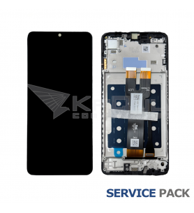 Pantalla Lcd Samsung Galaxy A07 5G A076B Marco Negro GH81-28713A Service Pack
