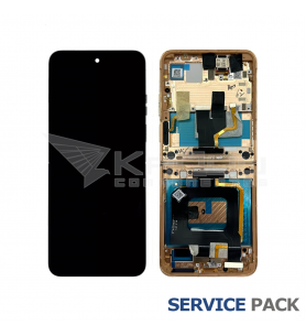 Pantalla Lcd Motorola Razr 50 Ultra XT2451 Marco Naranja 5D68C24597 Service Pack