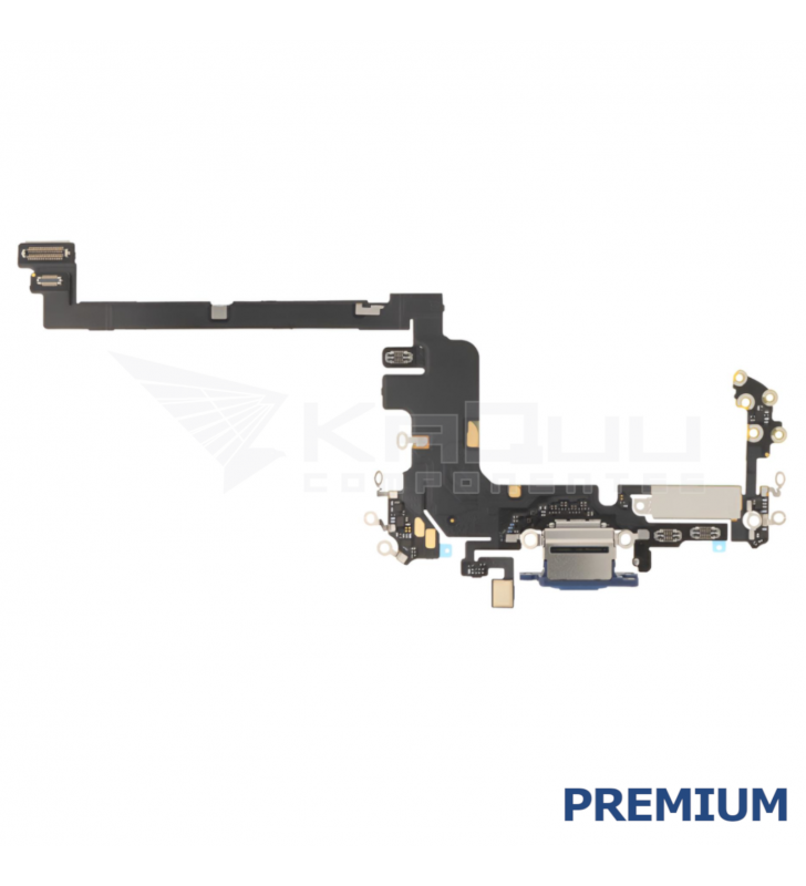 Flex Conector Carga para iPhone 17 Pro A3523 Azul Premium