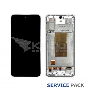Pantalla Lcd Samsung Galaxy A37 5G A376B Marco Blanco GH82-39232C Service Pack