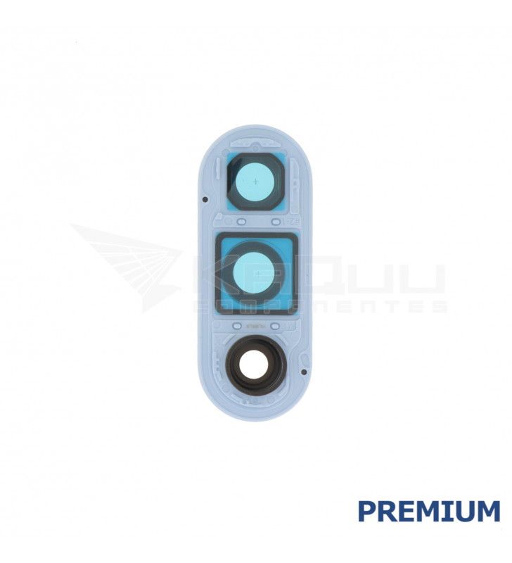 Embellecedor Cristal Cámara Lente para Samsung Galaxy S26 S942B Azul Premium