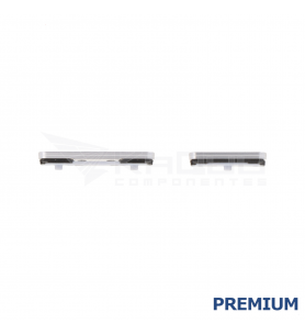 Set Botón Encendido Volumen para Samsung Galaxy S26 Ultra S948B Plata Premium