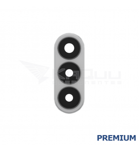 Embellecedor Cristal Cámara Lente para Samsung Galaxy S26 S942B Plata Premium