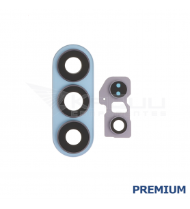 Embellecedor Cristal Cámara Lente para Samsung Galaxy S26 Ultra S948B Azul Premium