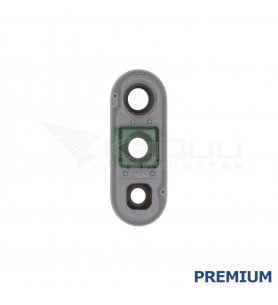 Embellecedor Cristal Cámara Lente para Samsung Galaxy S26 Plus S947B Plata Premium