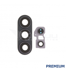 Embellecedor Cristal Cámara Lente para Samsung Galaxy S26 Ultra S948B Negro Premium