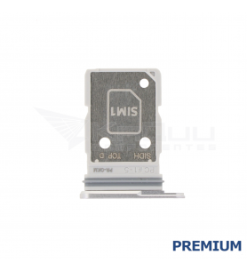 Bandeja Sim Dual para Samsung Galaxy S26 Ultra S948B Plata Premium