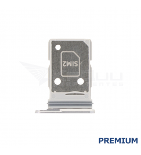 Bandeja Sim Dual para Samsung Galaxy S26 Ultra S948B Plata Premium