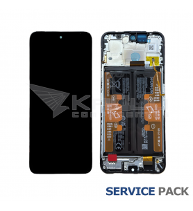 Pantalla Lcd Honor 400 Smart 4G LGN-NX1 Marco Negro con Batería 0235AQWW Service Pack
