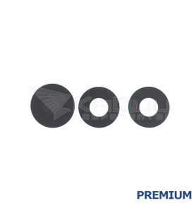 Set de 3 Cristal Cámara Lente para Realme C65 RMX3910