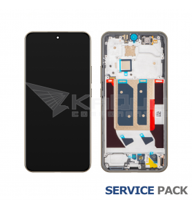 Pantalla Lcd Realme 14 Pro Plus RMX5051 Marco Blanco 621039000082 Service Pack