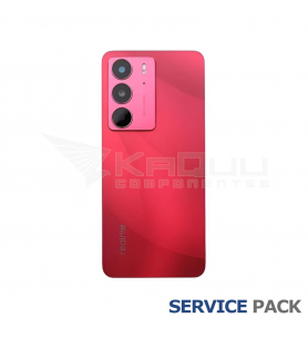 Tapa Trasera Realme C75 4G RMX3941 Rojo 621033000509 Service Pack