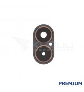 Cristal Lente Cámara Trasera para Realme C67 4G RMX3890 Negro Premium