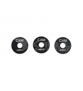 Set de 3 Cristal Cámara Lente para Realme C61 RMX3930
