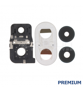 Embellecedor Cristal Cámara Lente para Xiaomi Poco X7 Pro 2412DPC0AG Verde Premium