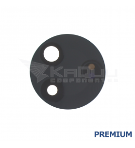 Embellecedor Cristal Cámara Lente para Xiaomi Poco F7 Pro 24117RK2CG Negro Premium