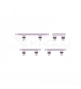 Set de 4 Botón Encendido Volumen para iPhone 17 A3520 Lavanda