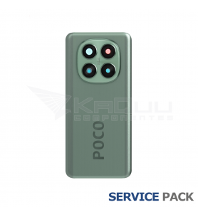 Tapa Trasera Xiaomi Poco X7 24095PCADG Verde 5600070O16P00 Service Pack