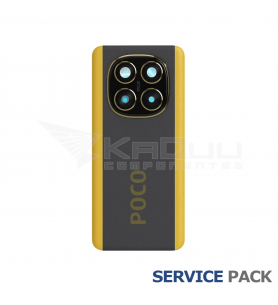 Tapa Trasera Xiaomi Poco X7 24095PCADG Negro 5600080O16P00 Service Pack