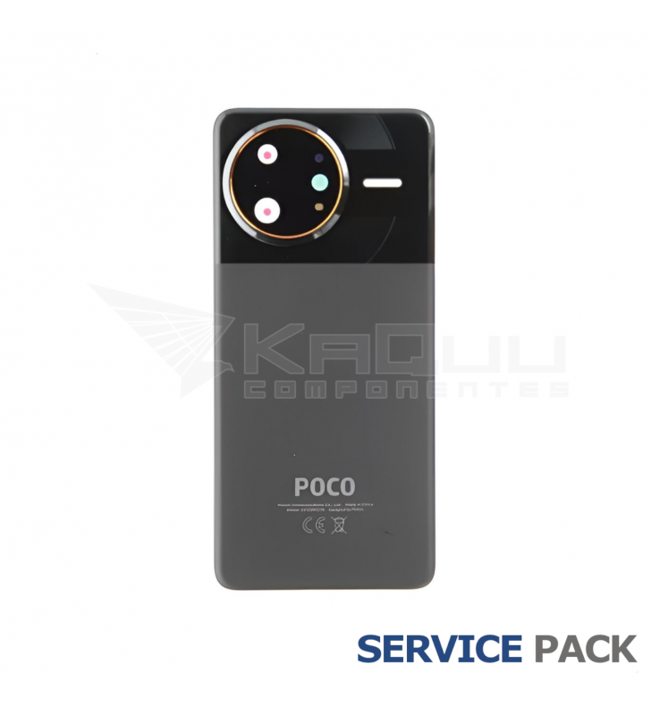 Tapa Trasera Xiaomi Poco F7 Ultra 24122RKC7G Negro 5600200O11U00 Service Pack